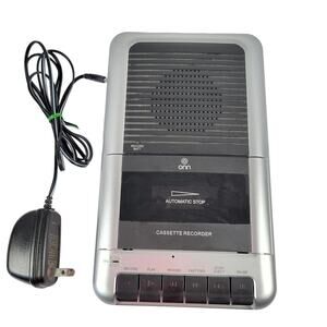 ONN Portable Cassette Recorder ONA11AV108 w/ Adapter 2012